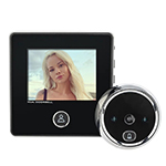 Видеоглазок для входной двери iHome S02 с цветным монитором 2,8 и встроенной памятью для фото